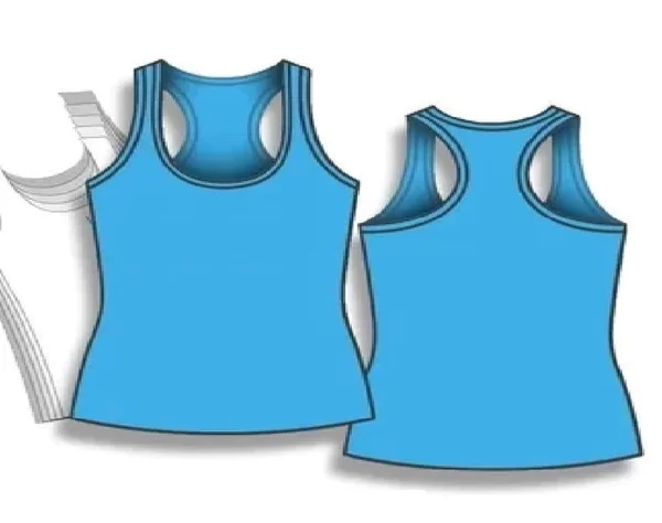 Molde Regata Nadador Feminina