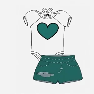 Molde Body Com Short Gabarito de Sublimação