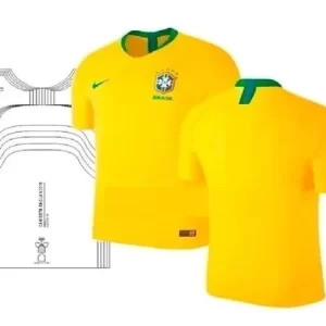 Molde da Camisa da Seleção Brasileira