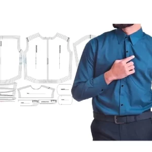 Molde de Camisa Social Masculina