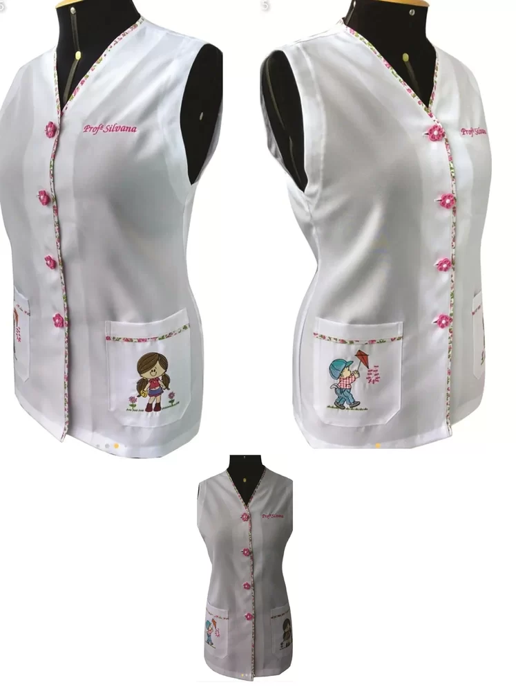 Molde de Jaleco Para Professora