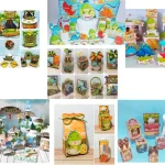 Pack 7 Kit Arquivo de Corte Dinossauro