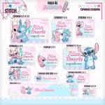 Volta as Aulas Etiqueta Stitch e Angel