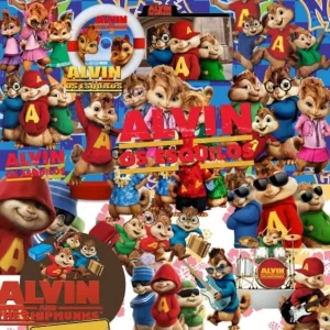Scrapbook e Cliparts Alvin e os Esquilos