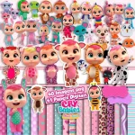 Scrapbook e Cliparts Cry Babies Magic Tears