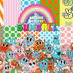 Scrapbook e Cliparts Incrível Mundo de Gumball