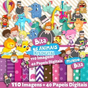 Scrapbook e Cliparts Mundo Bita