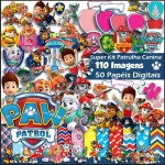 Scrapbook e Cliparts Patrulha Canina