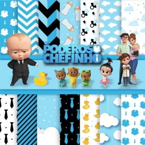 Scrapbook e Cliparts Poderoso Chefinho