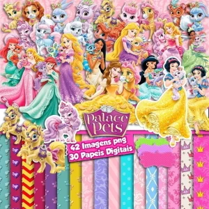 Scrapbook e Cliparts Princesas Disney