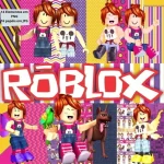 Scrapbook e Cliparts Roblox Menina