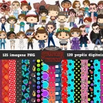 Scrapbook e Cliparts Stranger Things