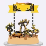 Topo de Bolo Bumblebee Silhouette Studio