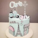 Topo de Bolo Paris Para Imprimir Studio