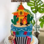 Topo de Bolo Salvador Silhouette Studio