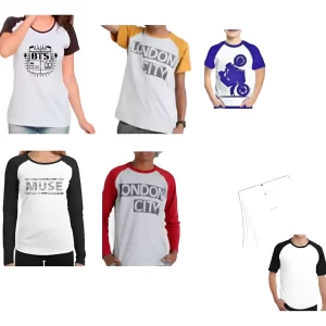 Moldes Camiseta Raglan Manga Longa E Curta