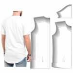 Molde Camiseta Long Line Masculino