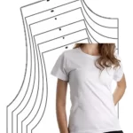 Molde Camiseta Baby Look Feminina