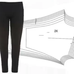 Molde Calca Legging Infantil