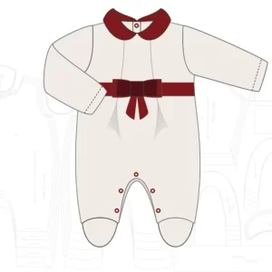 Molde Macacão Com Prega Bebê