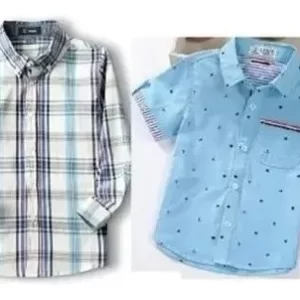 Molde Camisa Social Manga Curta e Longa Infantil