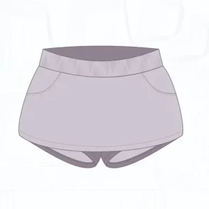 Molde Short Saia Bebê Infantil