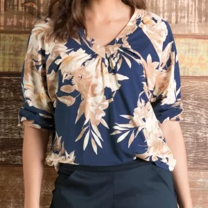 Molde Blusa Ampla De Malha Feminina