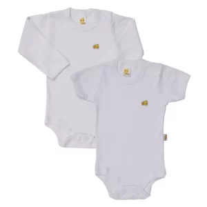 Molde Body Bebê Manga Longa e Curta