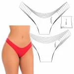 Molde Calcinha Tanga Feminina