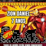 Convite Animado Homem de Ferro Mp4
