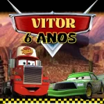 Convite Virtual Animado Relâmpago McQueen