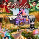 Convite Animado Princesas Disney Mp4