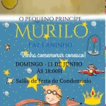Convite Animado O Pequeno Príncipe