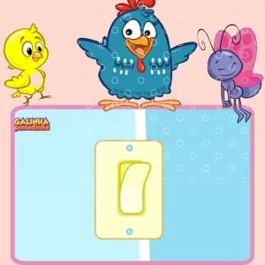 Convite Virtual Animado Galinha Pintadinha – convite de aniversário musical com animações alegres e coloridas para festa infantil.