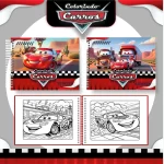 Arquivo Livro de Colorir Carros Disney Pdf