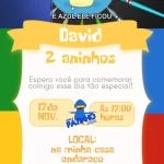 Convite Virtual Animado Bento e Totó