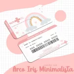 Cartão Sus Digital Arco Íris Minimalista