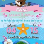 Convite Animado Fenda do Bikini em Video Mp4
