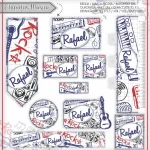 Etiqueta Escolar Música Studio, Png, Cdr e Pdf