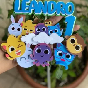 Topo Bolofofo Silhouette Studio para festa infantil temática