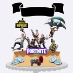 Arquivo Digital Topo de Bolo Fortnite Studio