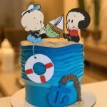 Topo de Bolo Digital Popeye Baby Studio