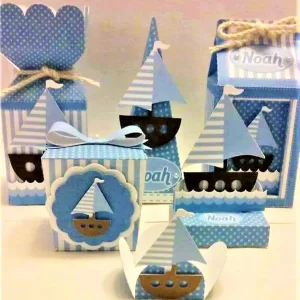 Arquivo digital de corte Marinheiro Studio para toppers, lembrancinhas e enfeites de festa infantil.