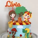 Decoração Bolo Sítio do Picapau Amarelo Studio