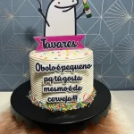 Decoração Topo de Bolo Flork Cerveja Studio