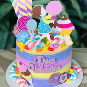 Decoração topo de bolo Guloseimas arquivo de corte Studio para imprimir