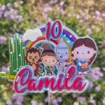 Decoração Topo de Bolo Mágico de Oz Studio