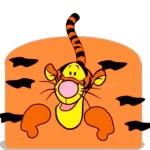 Decoração Topo de Bolo do Tigrão Studio