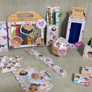 Arquivo digital Decoração Dia das Crianças Studio e PDF para toppers, lembrancinhas e enfeites de festa infantil.