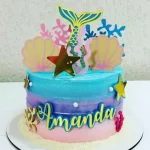 Topo De Bolo Calda da Sereia Studio